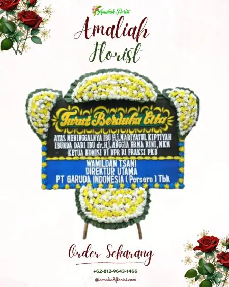 Papan Bunga Duka Pasar Prabumulih Ii